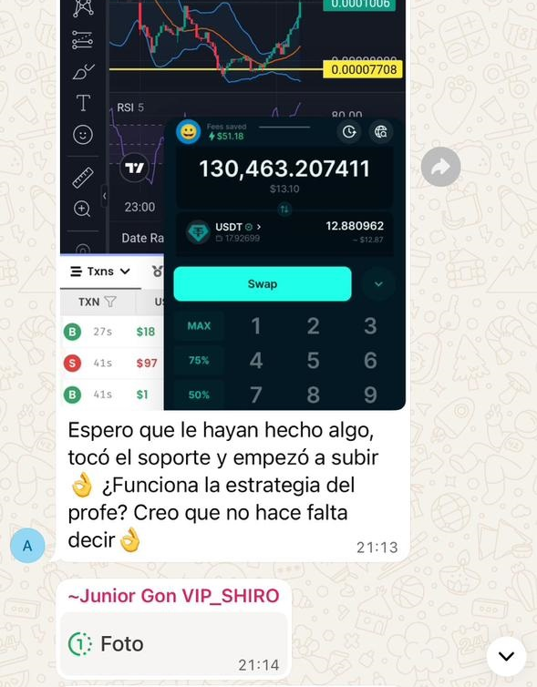 Testimonio real 1 - Conversación de alumno satisfecho
