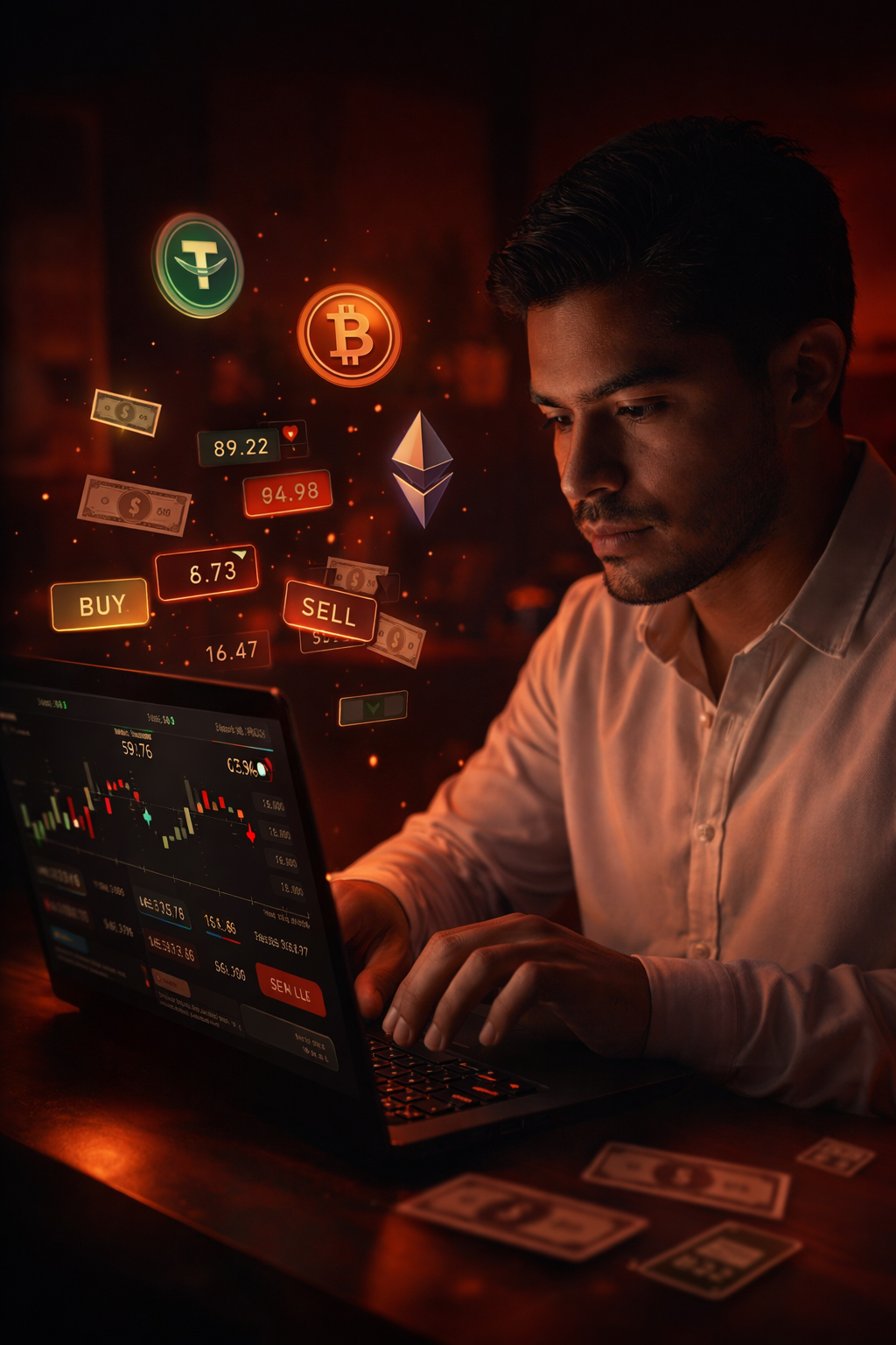 MICRO-CAMBIO DE CRIPTOMONEDAS